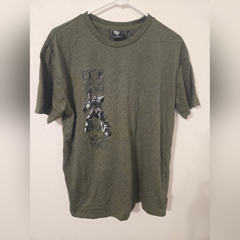 Vintage Gundam T Shirt Mens Size Large OXGN Sotsu Sunrise Mobile Suit Anime MS-0